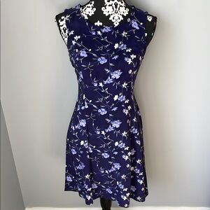 Floral Purple Dress